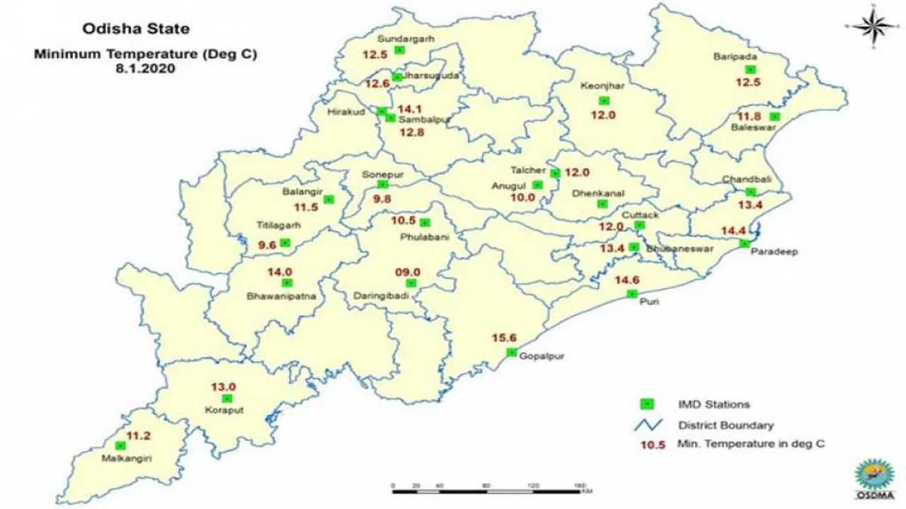 Odisha To Witness Winter Showers Yet Again!