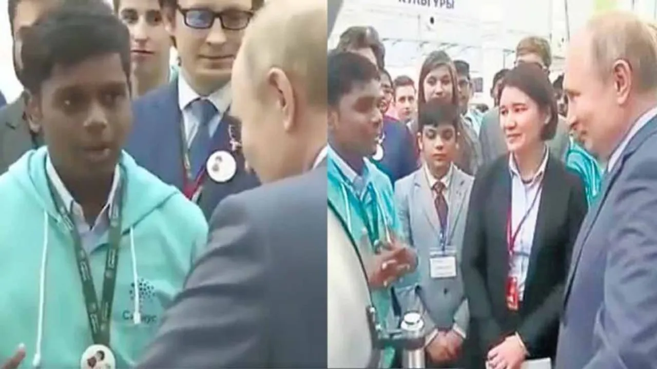 Odisha Student Who Received Russian President Putin's Pat Returns Home