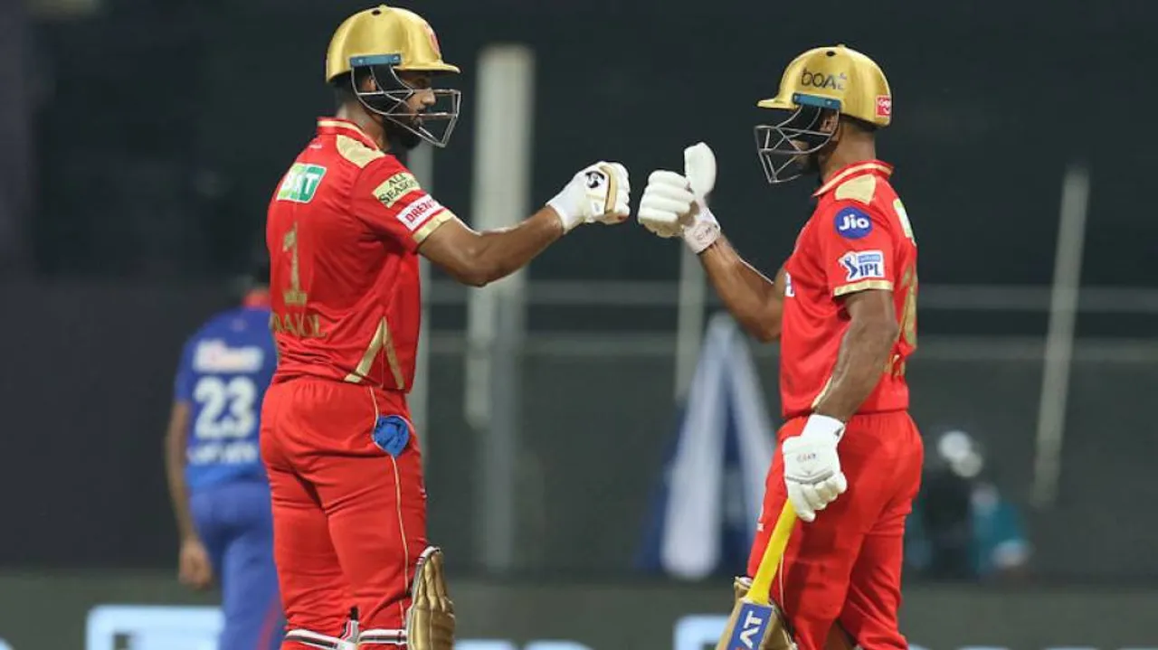 IPL 2021: Agarwal, Rahul Propel PBKS To 195/4 Against DC