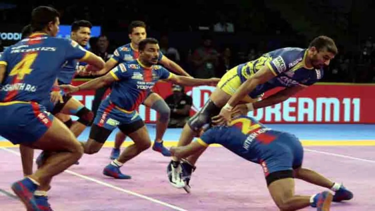 Pro Kabaddi: U.P. Yoddha see off spirited Tamil Thalaivas to win 37-32