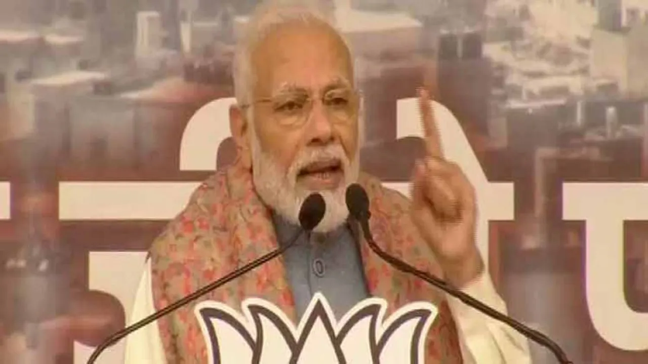 PM Modi Plugs Regularisation Of Colonies At Ramlila Rally