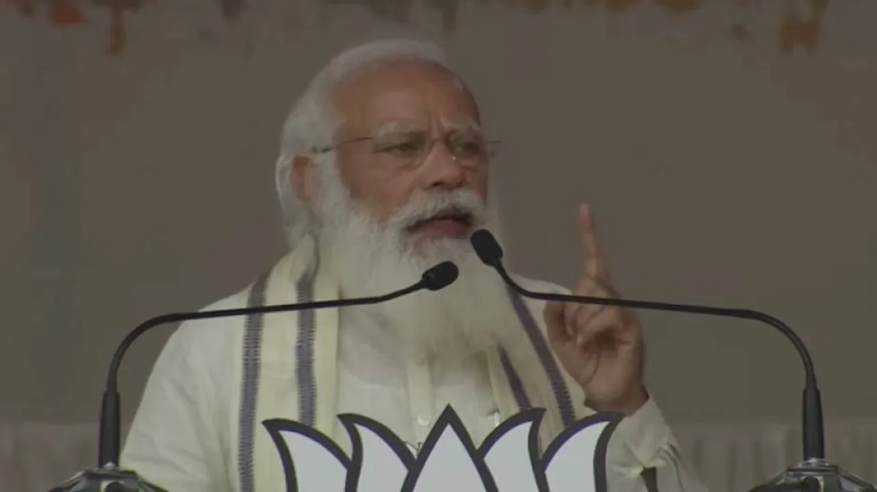 TN Polls: PM Modi Lashes Out At DMK-Cong In Madurai