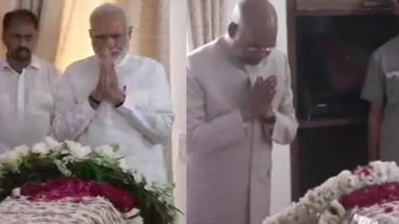 President, PM pay tributes to Sushma Swaraj