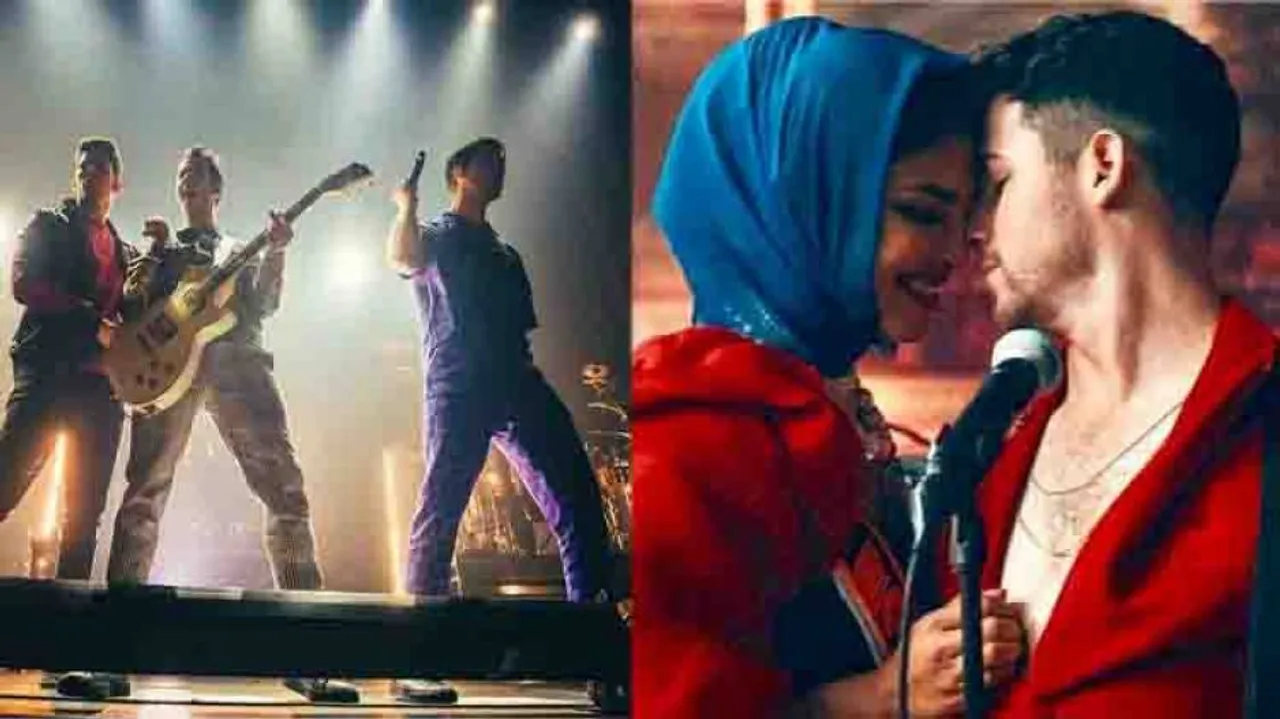 Amidst divorce rumours, Priyanka spotted at Jonas Brother's Concert