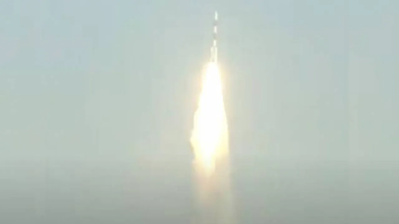 PSLV-C50 Rocket Lifts-Off With India's 42nd Communication Satellite CMS-01