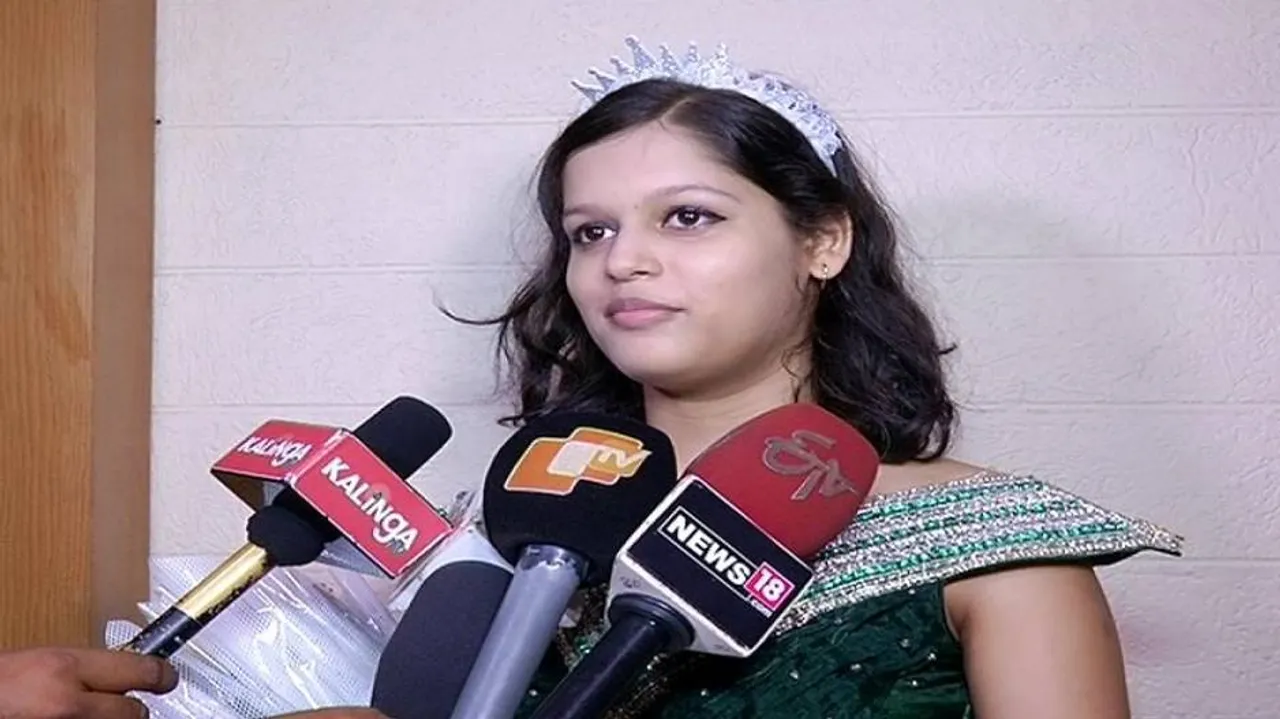 CM Naveen Patnaik wishes little Miss Universe finalist Padmalaya