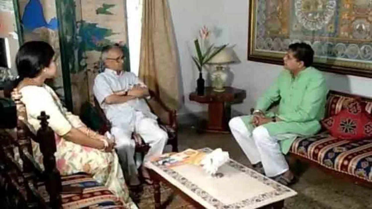 'Jan Sampark Abhiyan': Jay Panda Meets Former Indian Ambassador Abasar Beuria