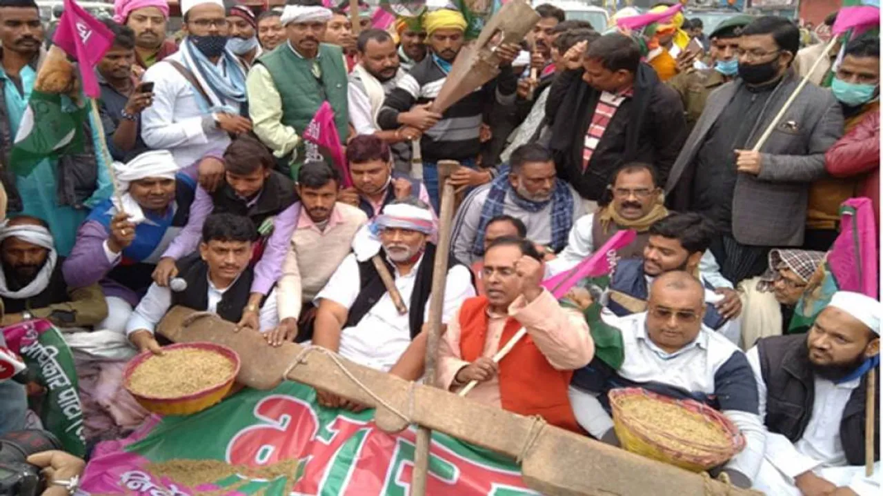 Bharat Bandh: Opposition Parties Disrupt Traffic In Patna