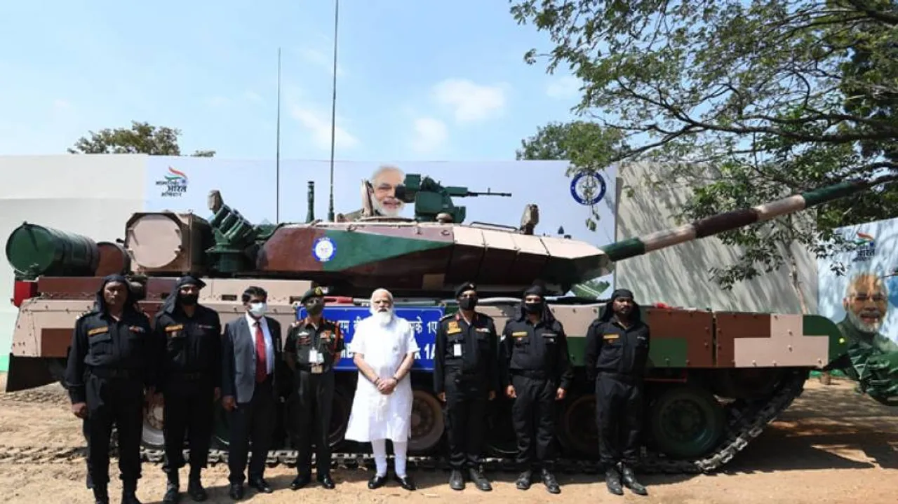 PM Modi Hands Over Arjun Main Battle Tank To Army Chief