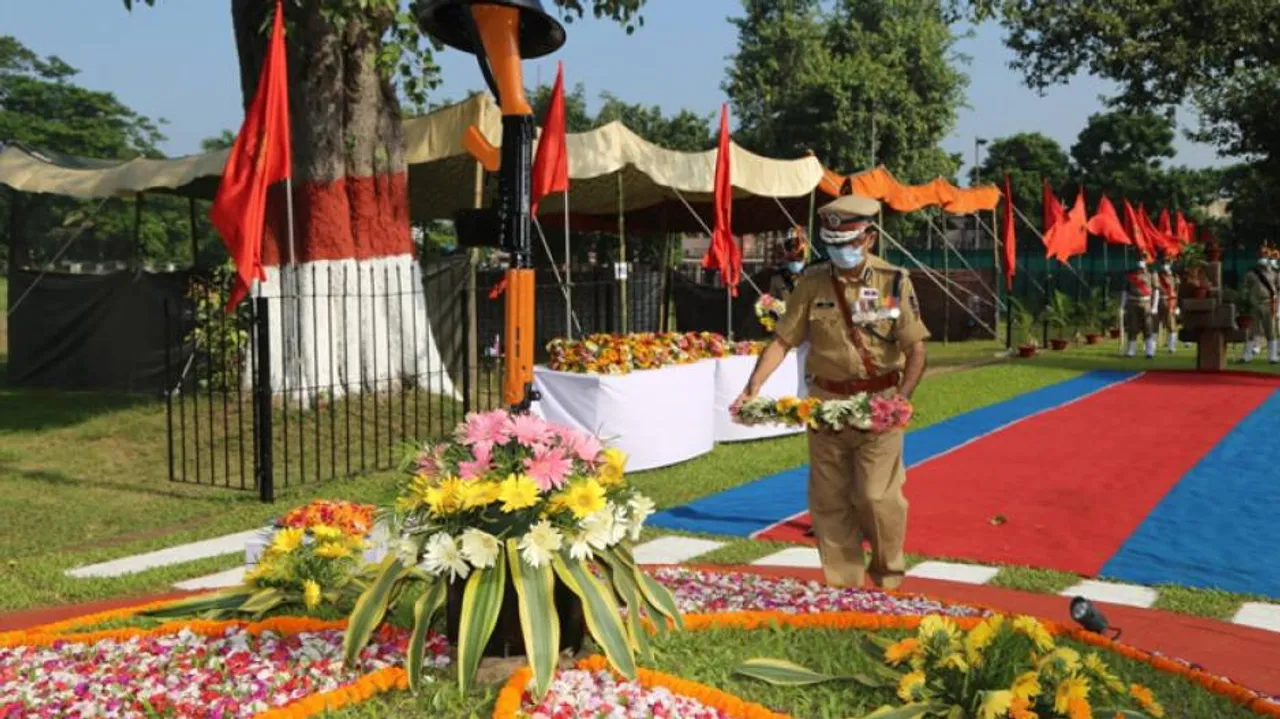 Police Commemoration Day: Homage Paid To Cops Who Laid Their Lives In Covid Fight In Odisha