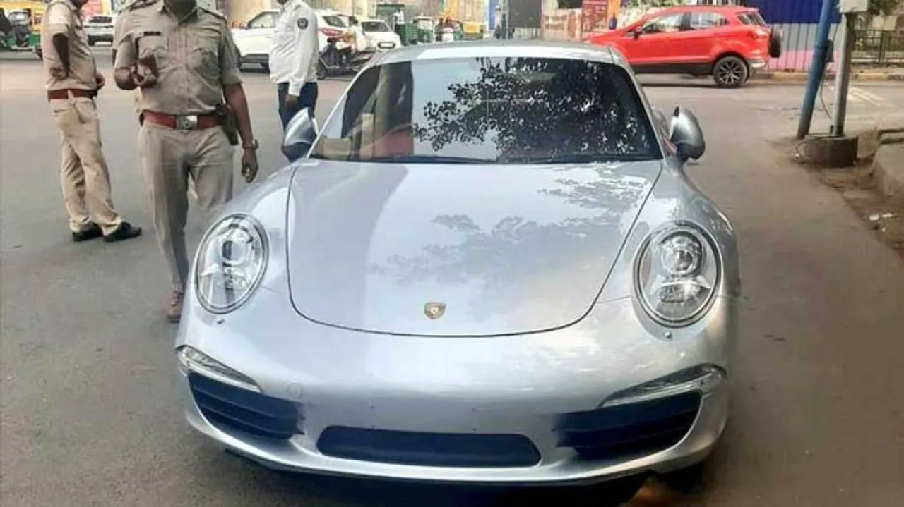 Porsche Owner Slapped Rs 9.8 Lakh Fine In Ahmedabad