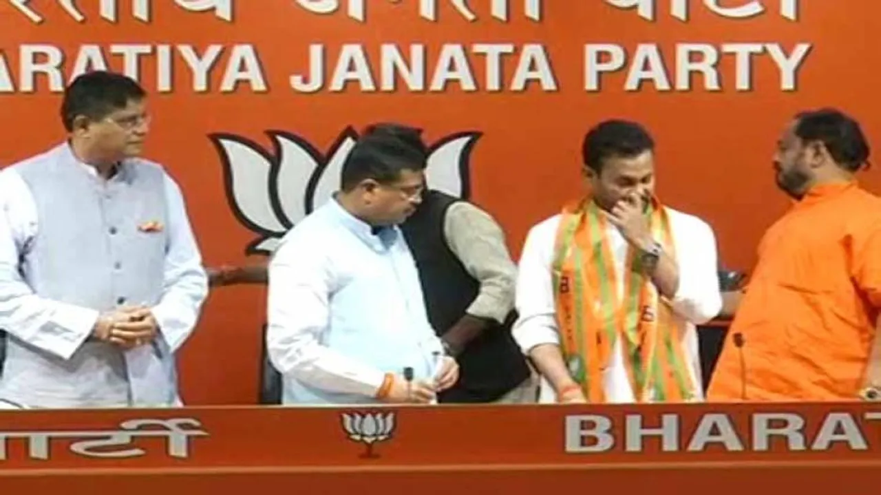 Former Congress MLA Prakash Behera joins BJP