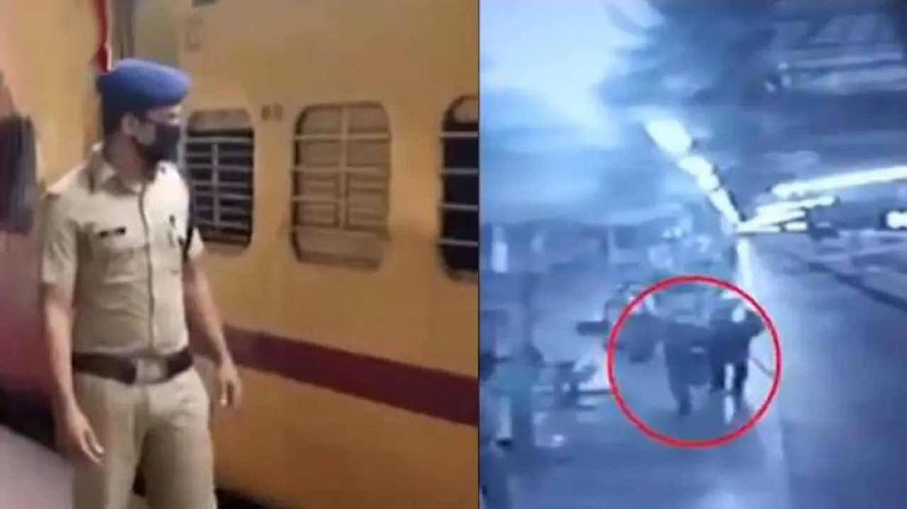 RPF Constable Runs Along Moving Train To Give Milk For Infant, Wins Hearts