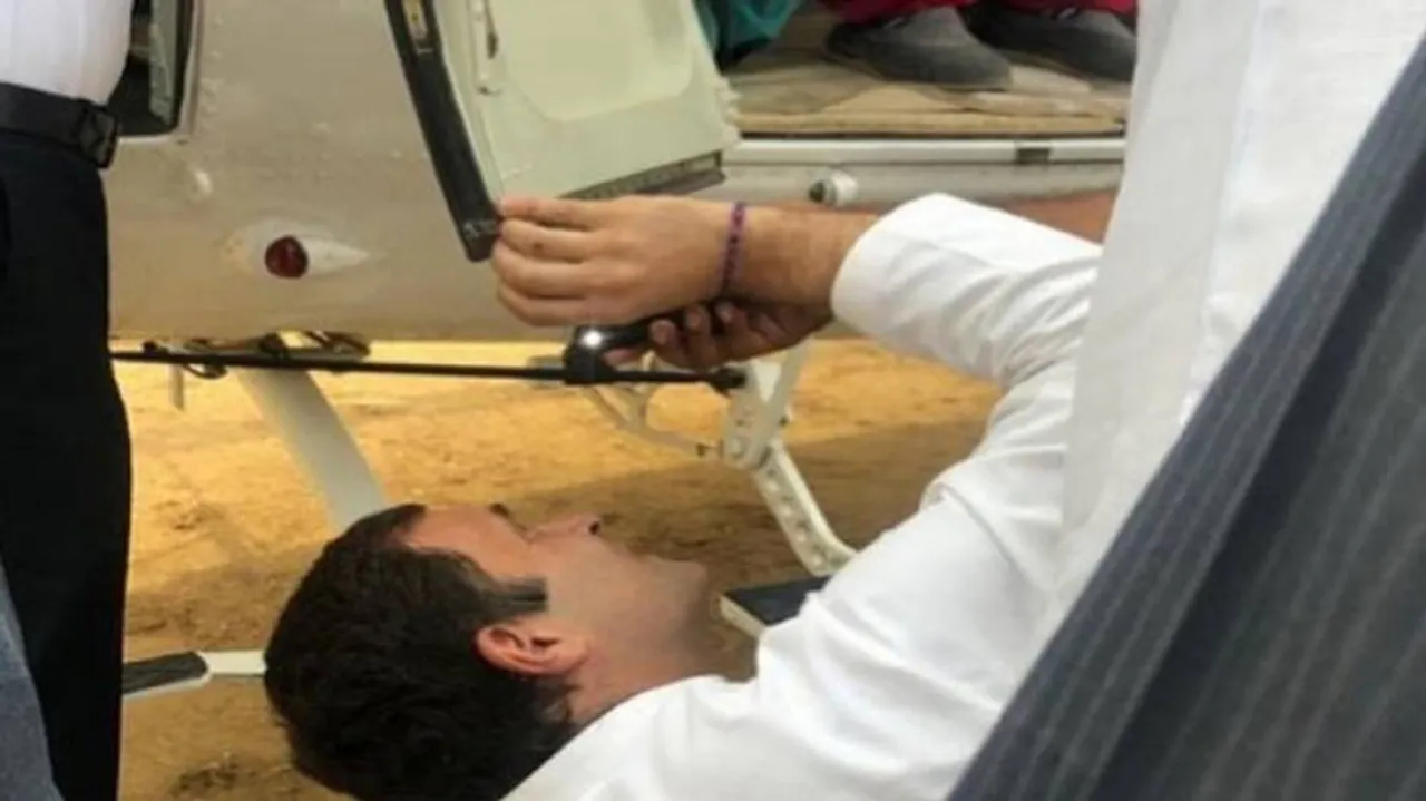 Rahul posts new 'pic', seen 'fixing' his chopper