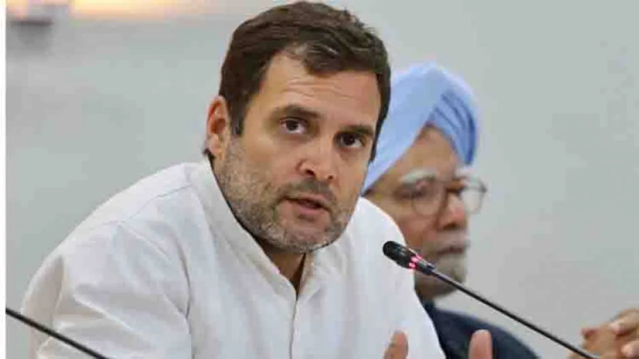 BJP manifesto short sighted, arrogant: Rahul Gandhi