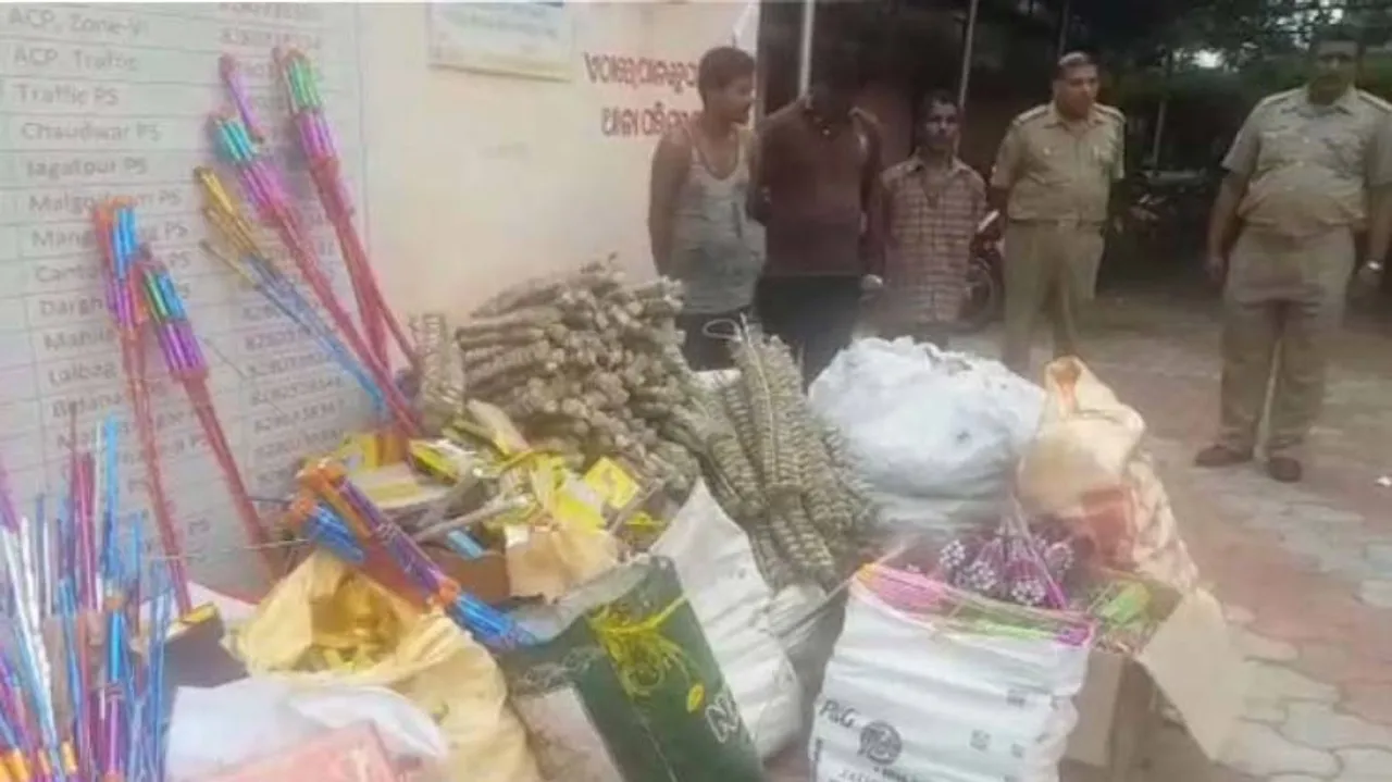 Raids Continue On Illegal Cracker Units In Cuttack, 3 Detained