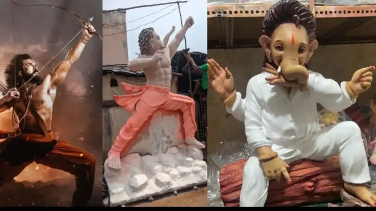 Ganesh Idols of Ram Charan and Allu Arjun win hearts this Chaturthi