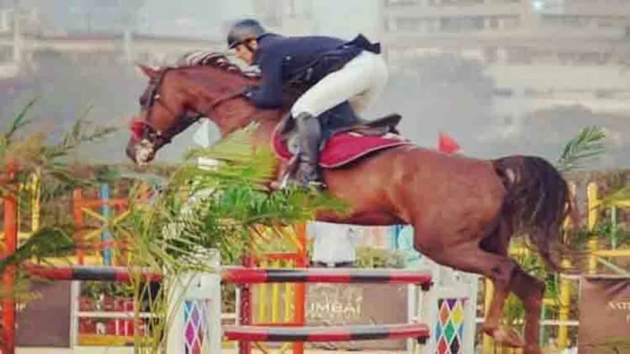 Randeep Hooda wins silver at National Equestrian Championship