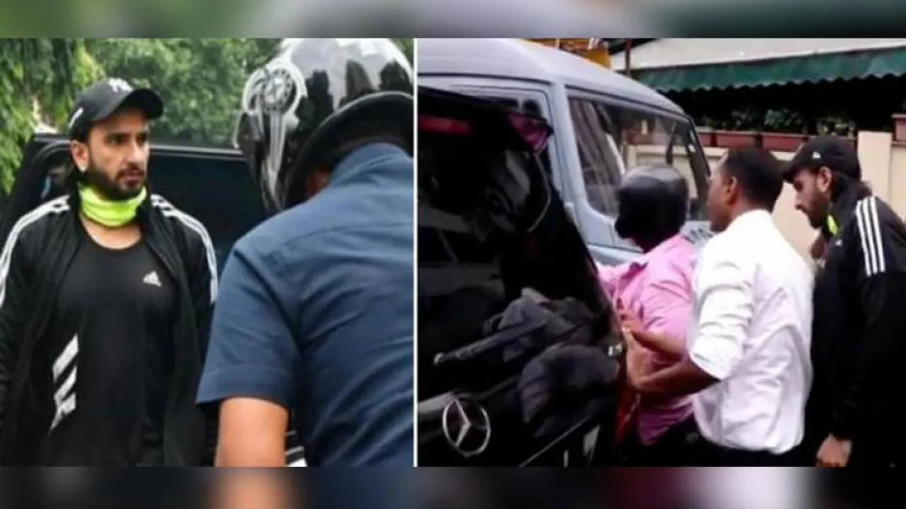 Ranveer Singh Meets With A Minor Accident, Actor Unhurt