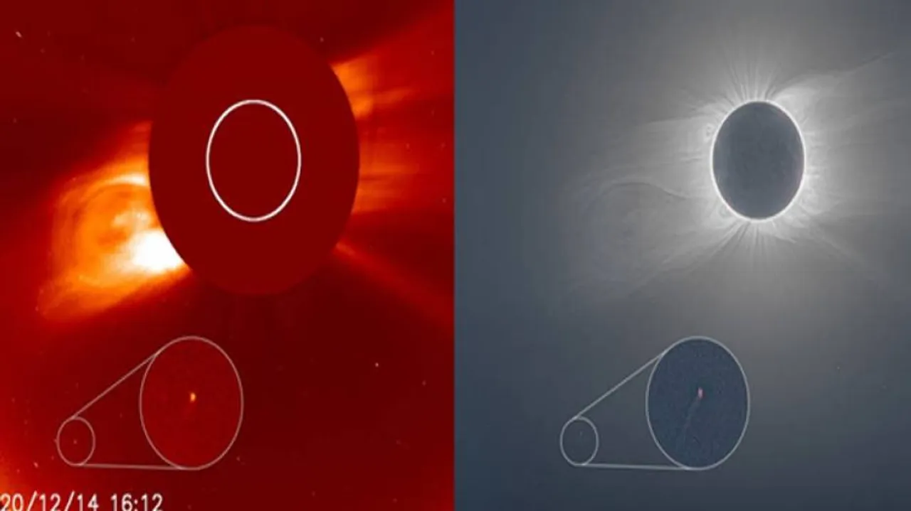 Astronomer Discovers Rare Comet During Total Solar Eclipse