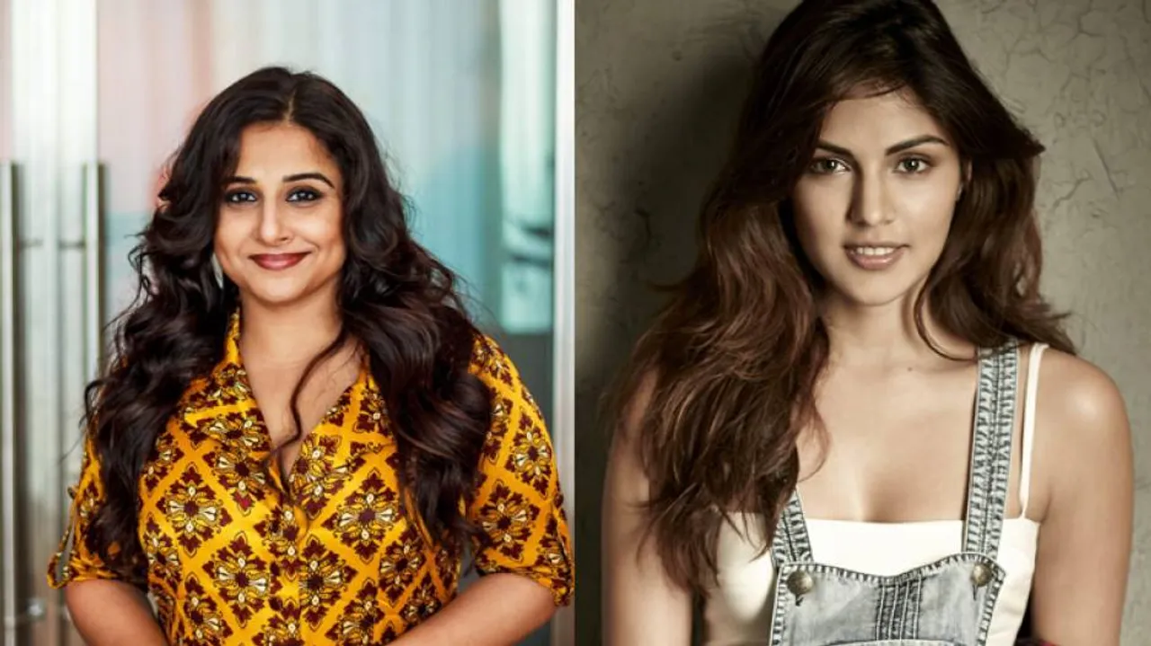 Sushant Singh Death Case: Vidya Balan Critical Of Rhea Chakraborty's Media Trial