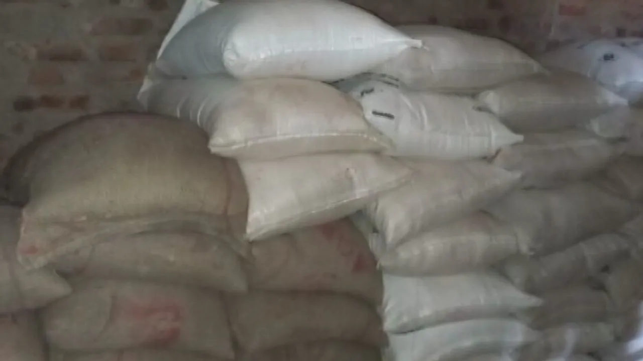 Raid Unearths Tonnes Of Mid-Day Meal Rice Stashed In Pvt Building In Odisha's Nabrangpur