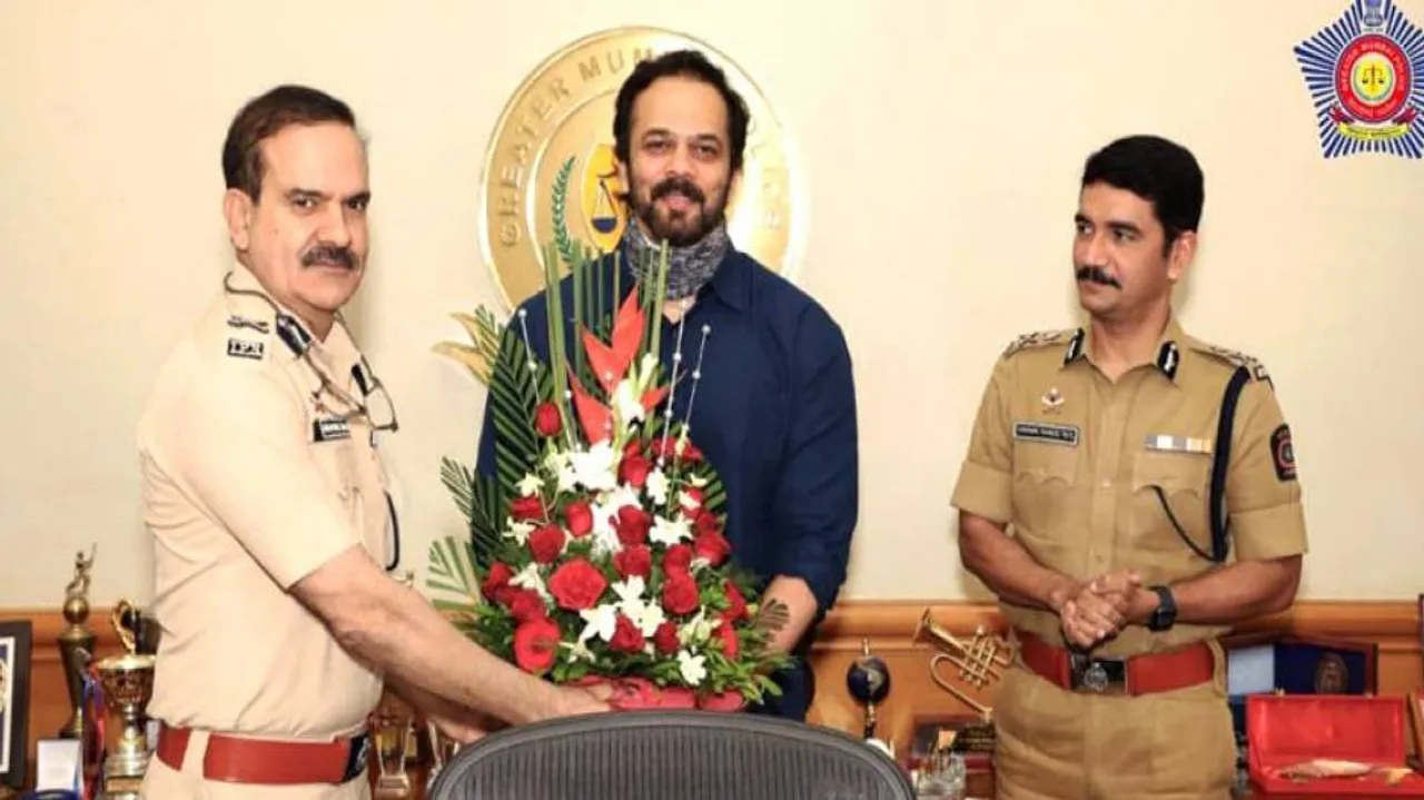 Rohit Shetty Receives Token of Gratitude From Mumbai Police For His Immense Help During Lockdown