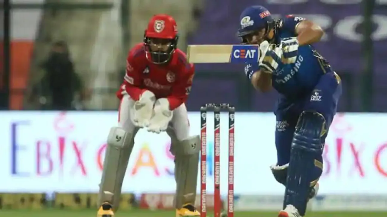 IPL 2020: Rohit Sharma Crosses 5000 Run Mark, MI Sets 192 Winning Target For KXIP