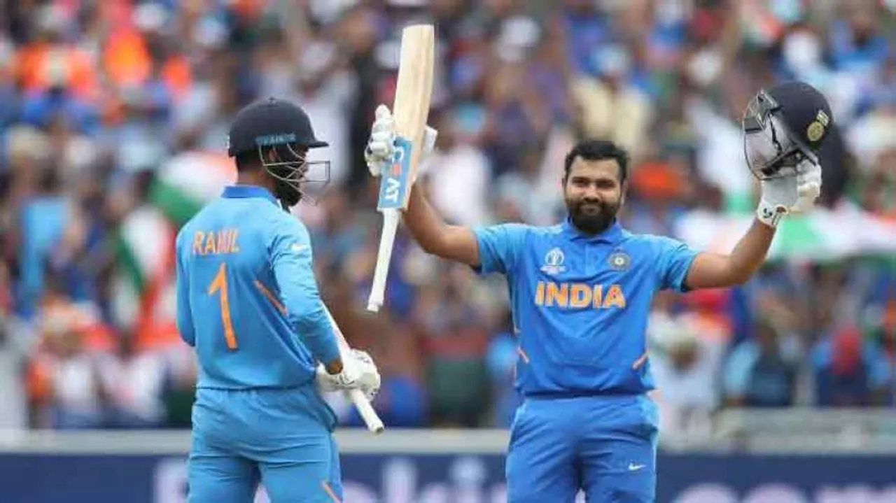 India ride on Rohit ton to beat Bangladesh, qualify for semis