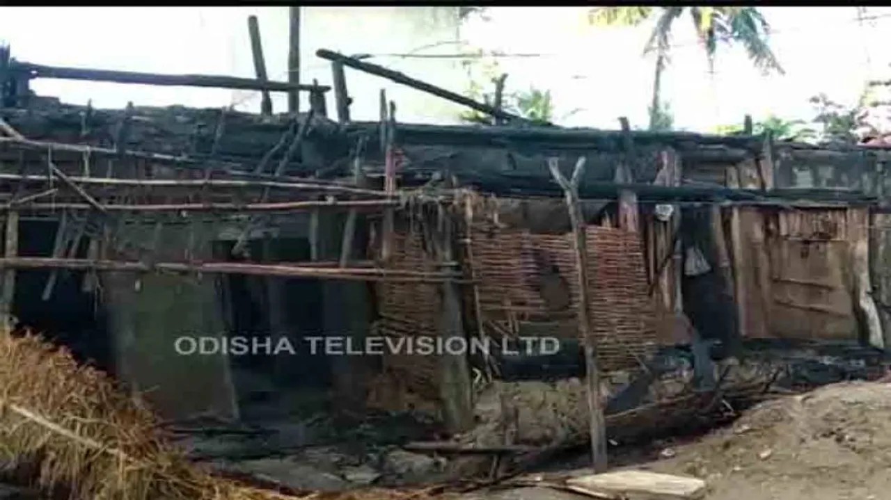 Fire breaks out in Odisha village, firefighters refuse rescue operation