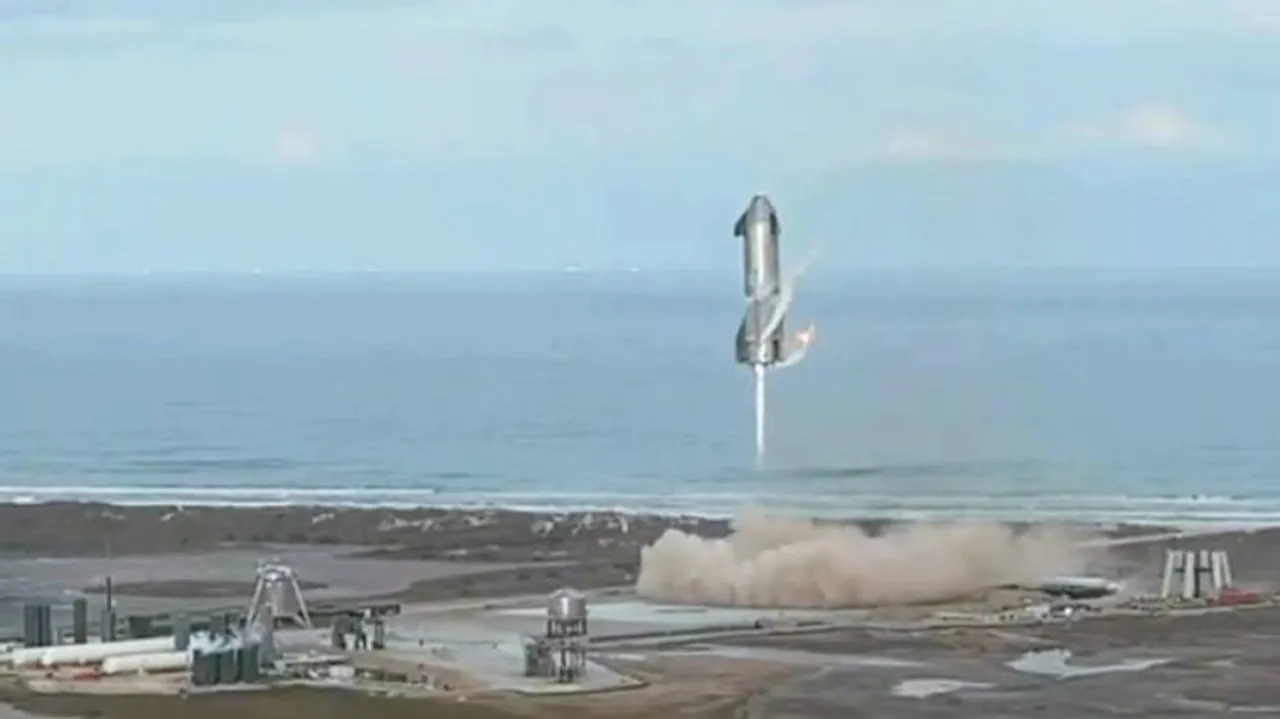 SpaceX Lands Starship Prototype SN10 And Then It Explodes