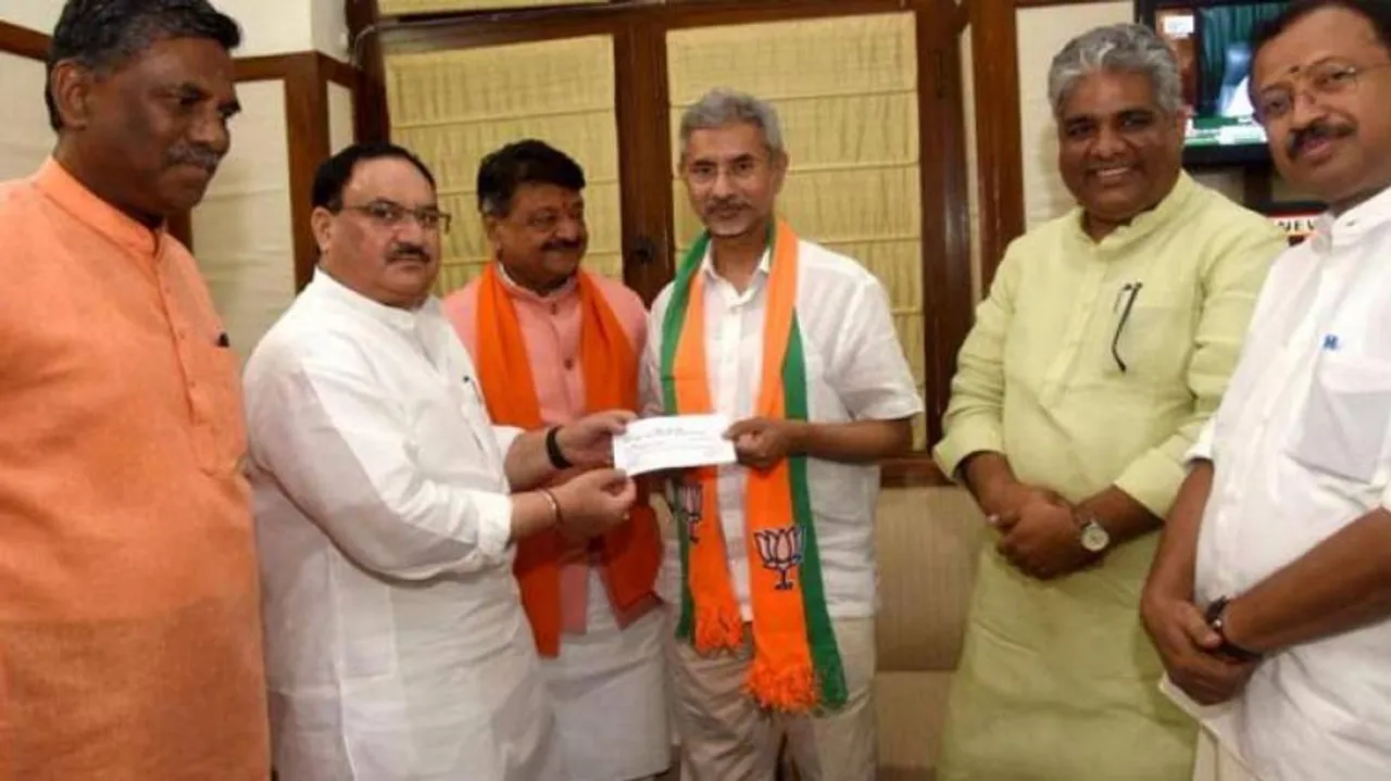 External Affairs Minister S. Jaishankar joins BJP