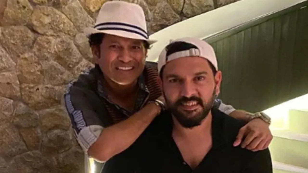Sachin Tendulkar Stumps Yuvraj Singh With His New Twist, What Is It All About? –Watch