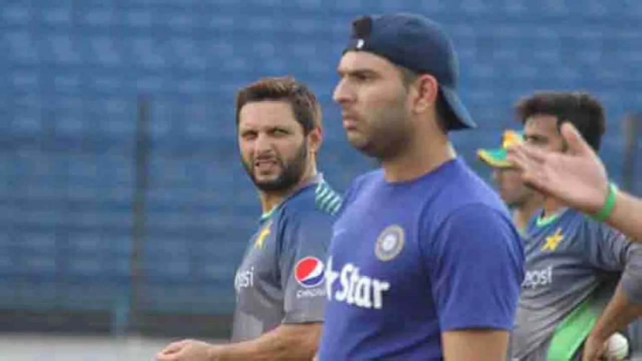 Your fighting spirit is very inspiring: Afridi to Yuvraj