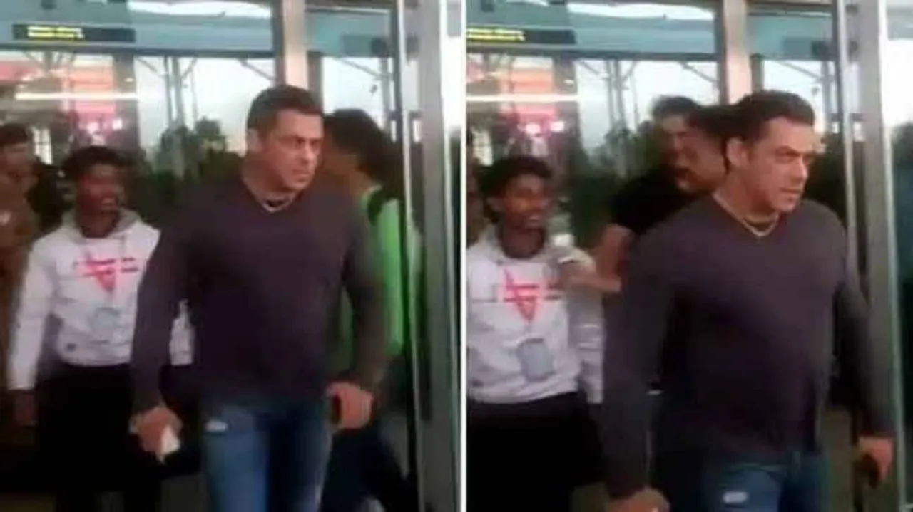 Watch: Angry Salman Khan Snatches Phone Of Fan Trying To Take Selfie