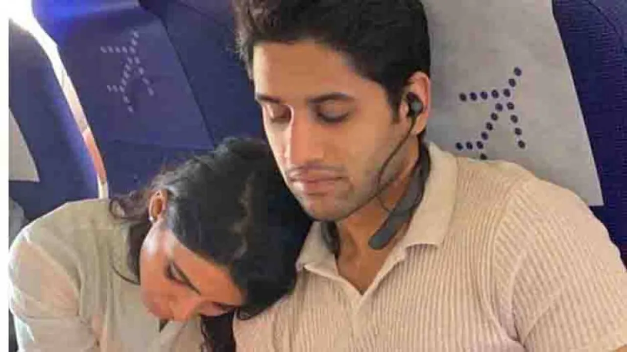 Picture of Samantha Akkineni cuddling Hubby Naga Chaitanya is awww-some!