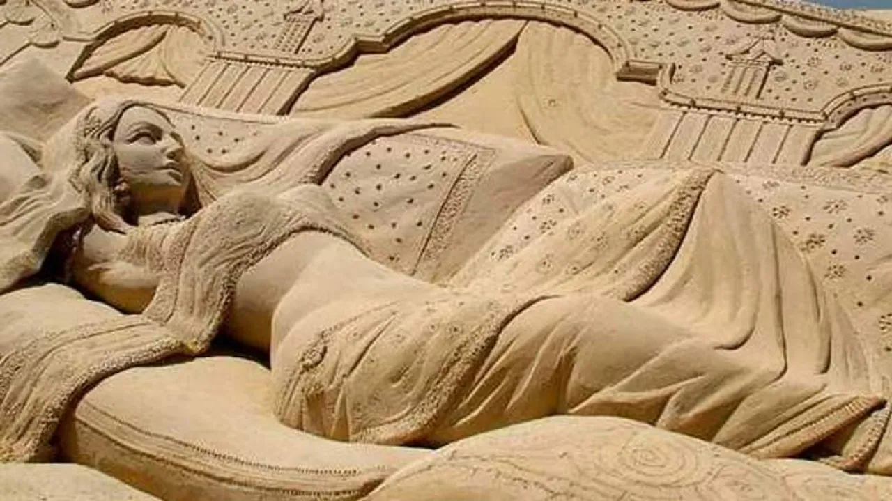 From Naxal-Hit Malkangiri To Puri Beach, Budding Sand Artist Sculpts Success Story