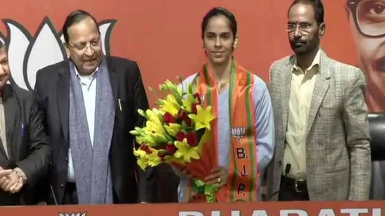 Badminton Ace Saina Nehwal Joins BJP, Says Want To Contribute To India