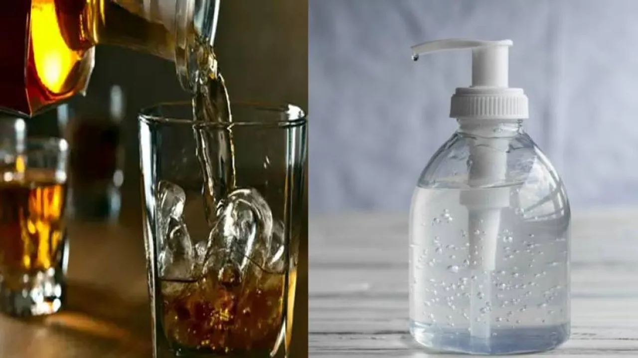 Failing To Get Liquor, 9 Consume Sanitizer; Die