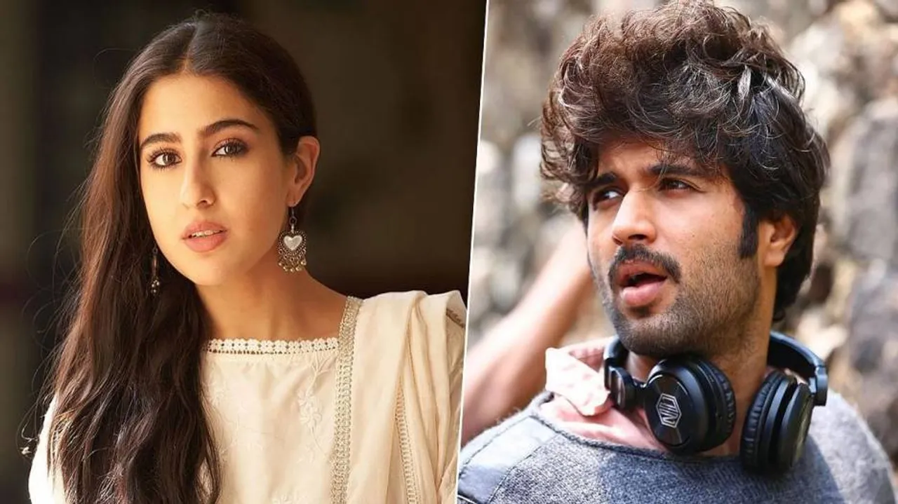 Vijay Deverakonda and Sara Ali Khan Have a Blast! Check Pics