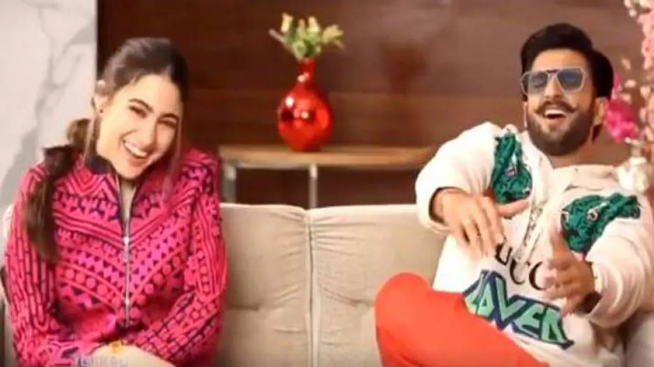 Sara Ali Khan And Ranveer Singh Singing 