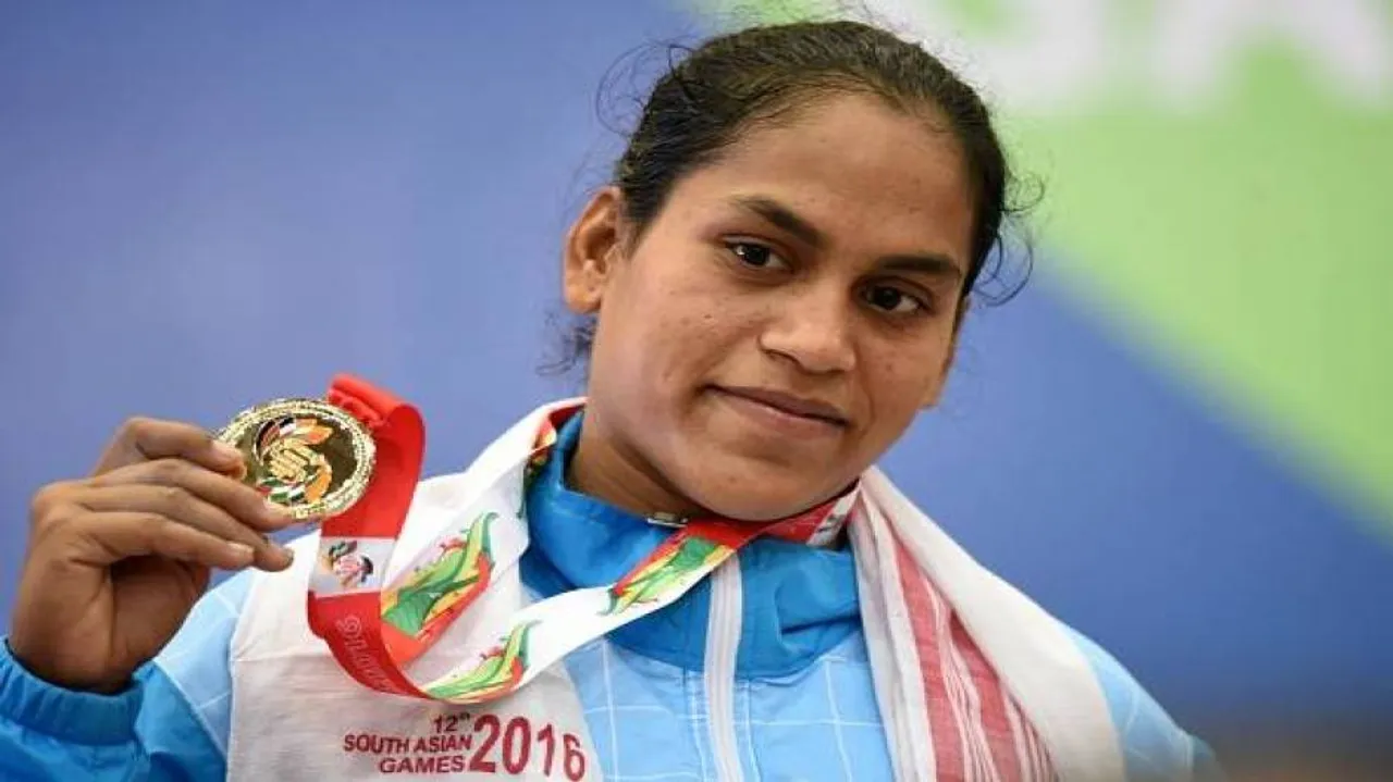 SA Games: Odia weightlifter Saraswati Rout wins gold