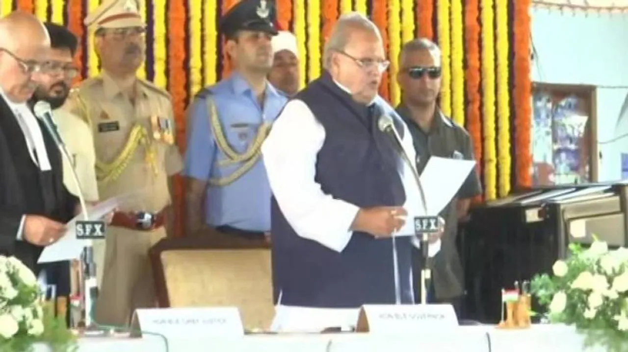 Satya Pal Malik Takes Oath As Goa Governor