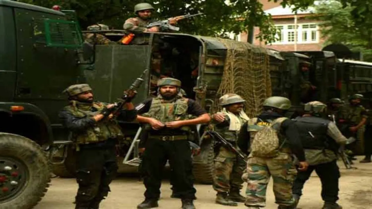 Firing On Security Forces In Pulwama