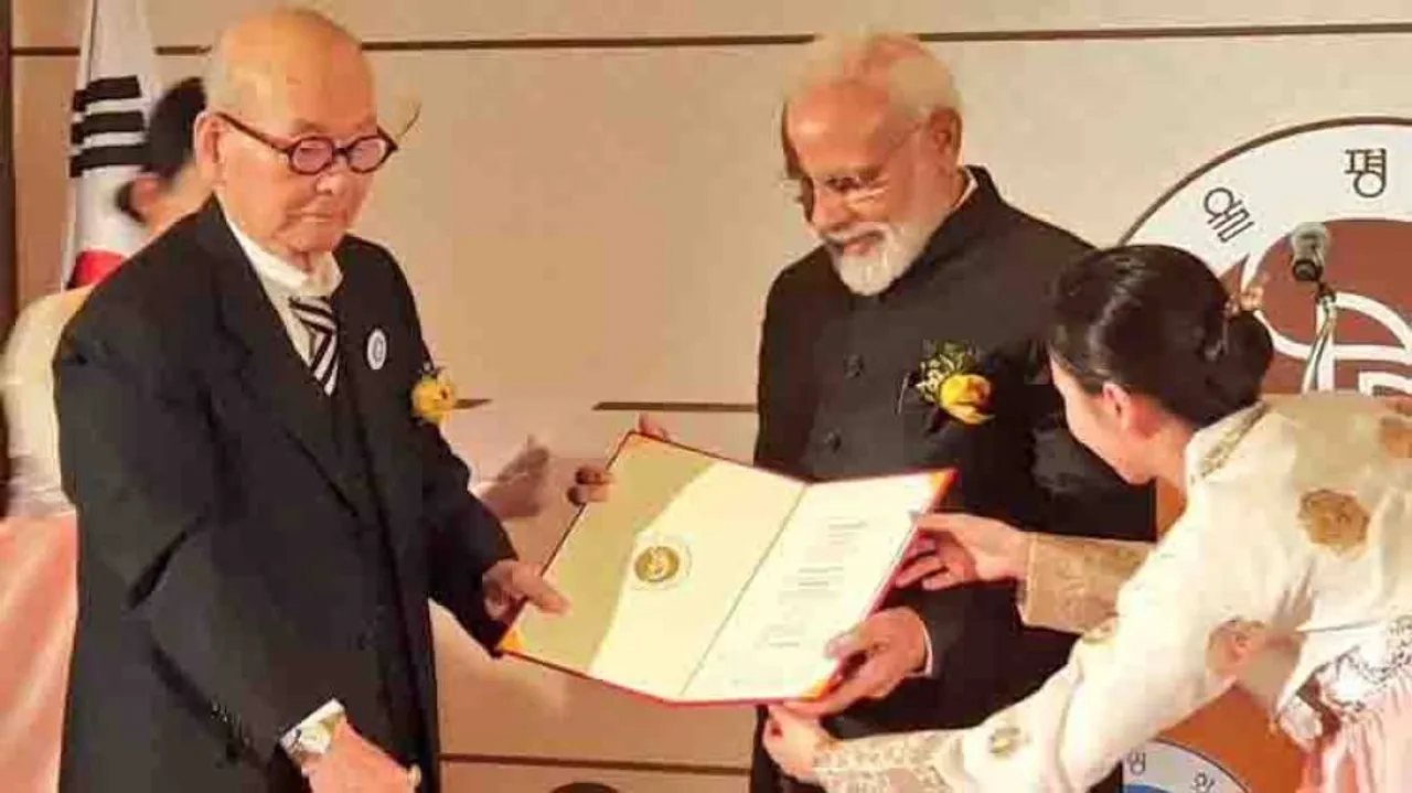 Modi donates Seoul Peace Prize money to Namami Gange fund