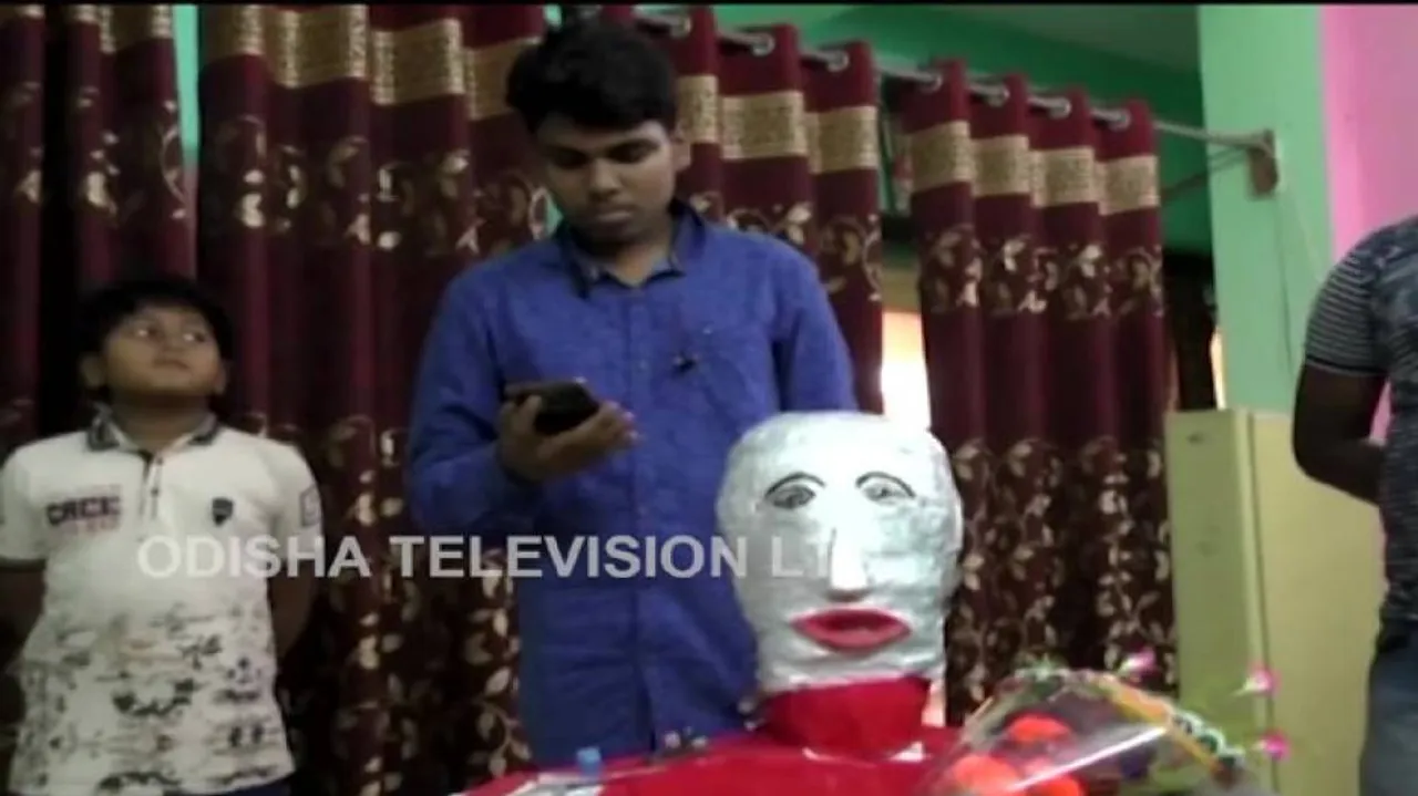 Odisha School Boy Develops Multi-functional Service Robot
