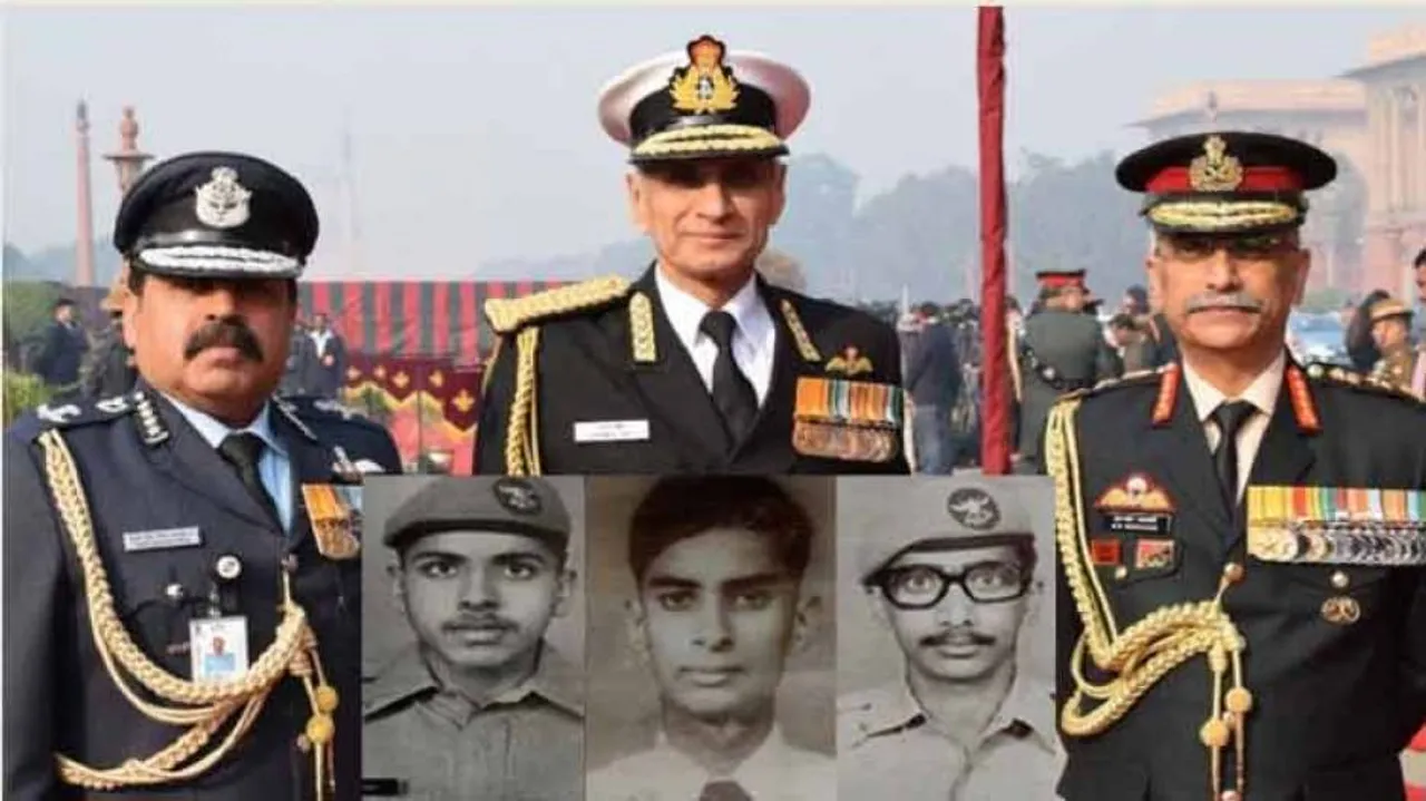 Batchmates At NDA Are Now The Service Chiefs