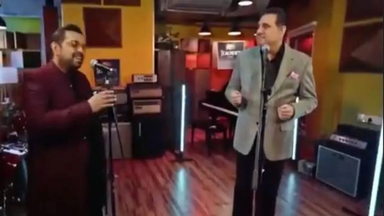 Watch Shankar Mahadevan and Boman Irani Mashup Melodies of Frank Sinatra and Kal Ho Na Ho