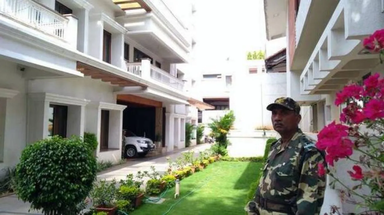 Tax raids on Karnataka minister's house in Bengaluru