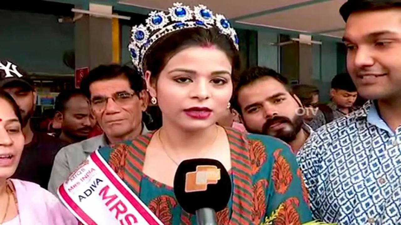 Odisha woman runners-up at Mrs India competition